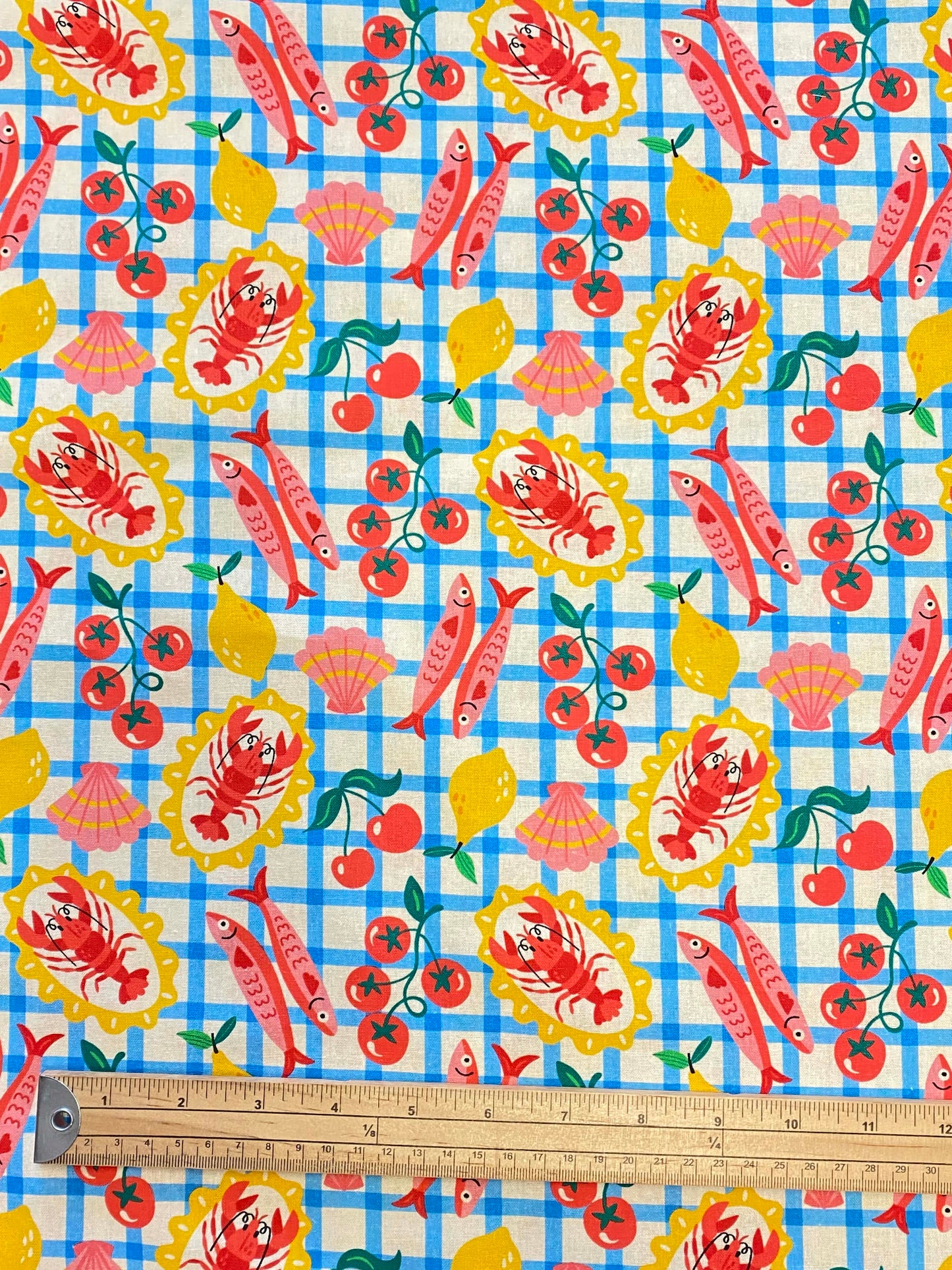 Seafood Picnic - Blue