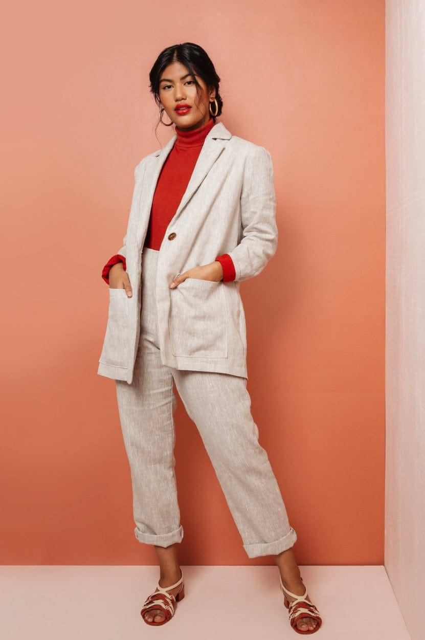 The Heather Blazer Friday Pattern Company  -