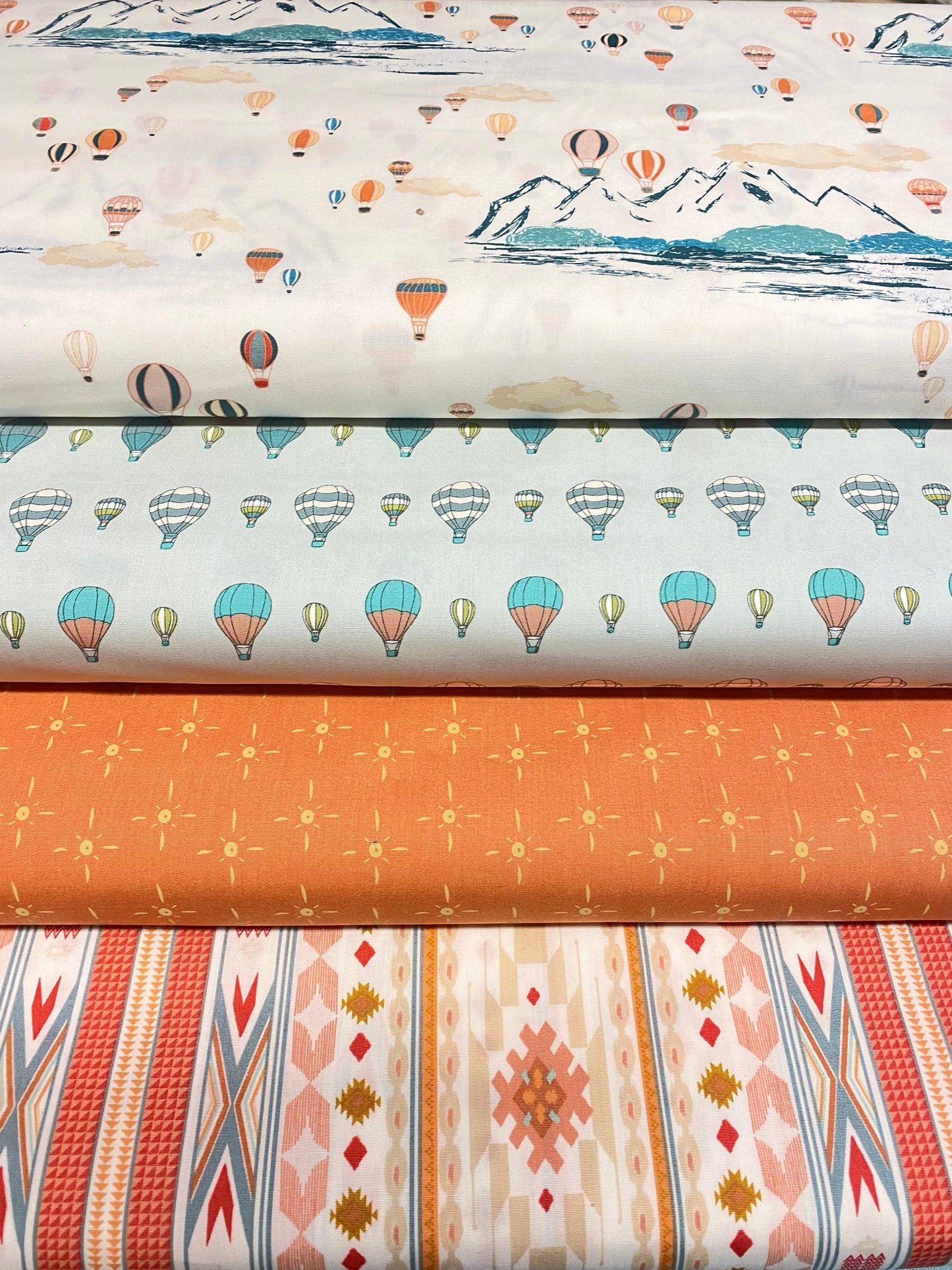 Land of Enchantment fat quarter bundle - Natural