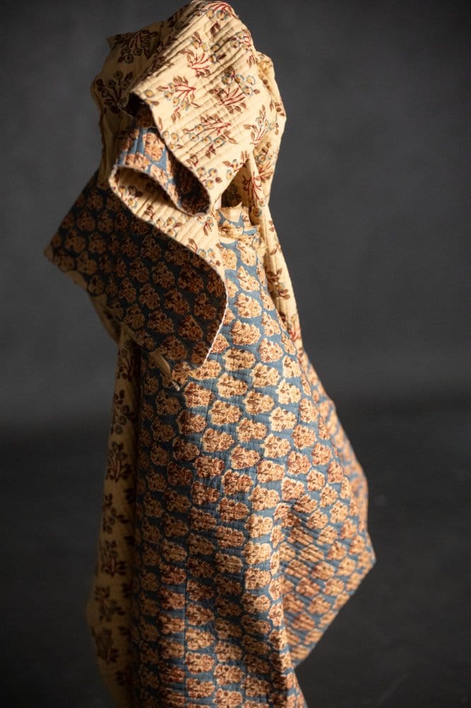 Dilly/ Little Shrew Quilted  -  Denim/Latte