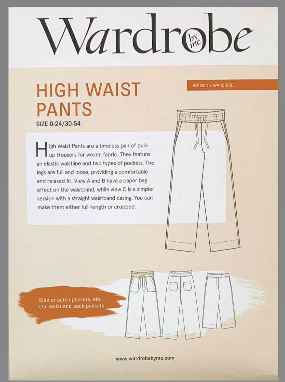 High Waist Pants  -