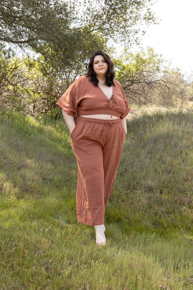 The Saguaro Set Top & Trouser Pattern by The Friday Pattern Company  -