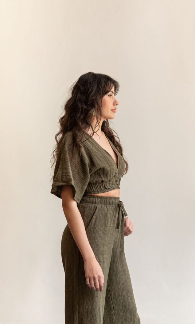 The Saguaro Set Top & Trouser Pattern by The Friday Pattern Company  -