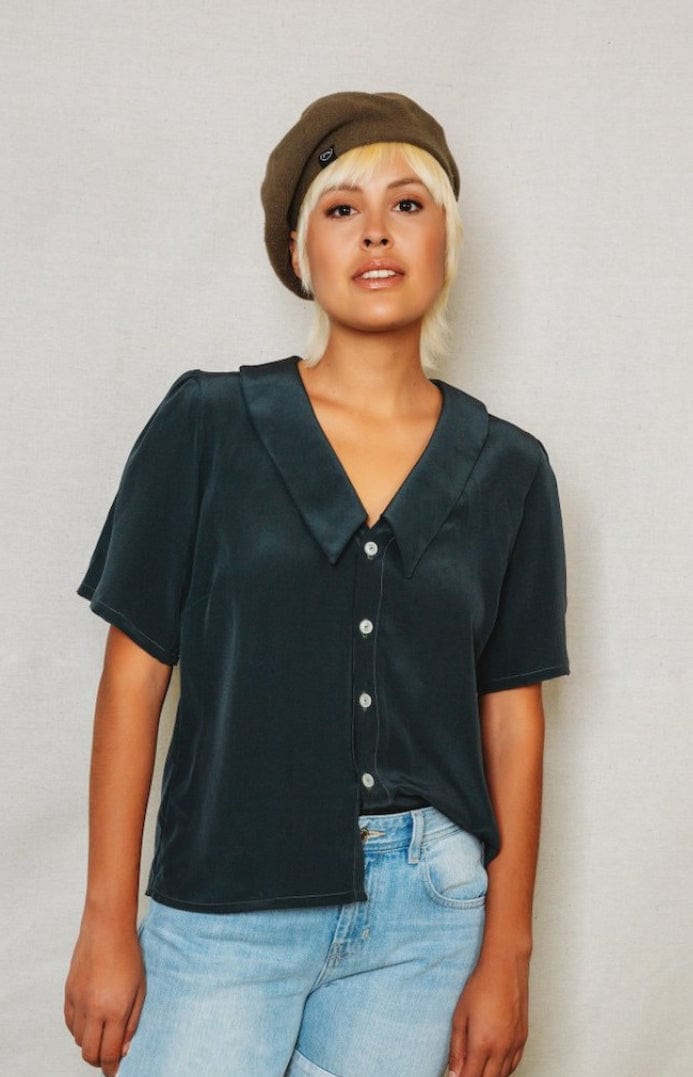 The Patina Blouse Pattern by The Friday Pattern Company  -