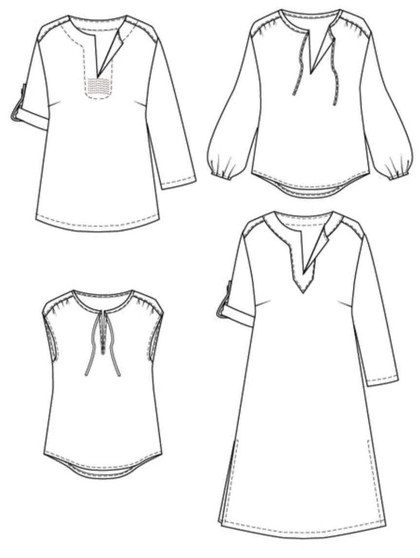 Piper Tunic Wardrobe by Me  -