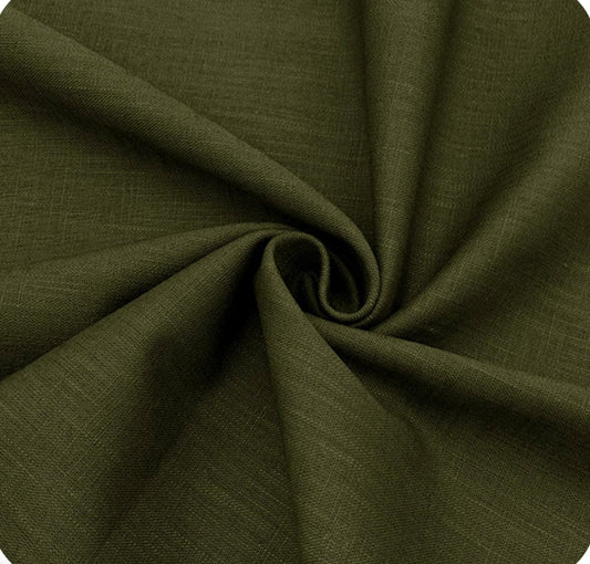Ramie linen & Cotton  -  Khaki