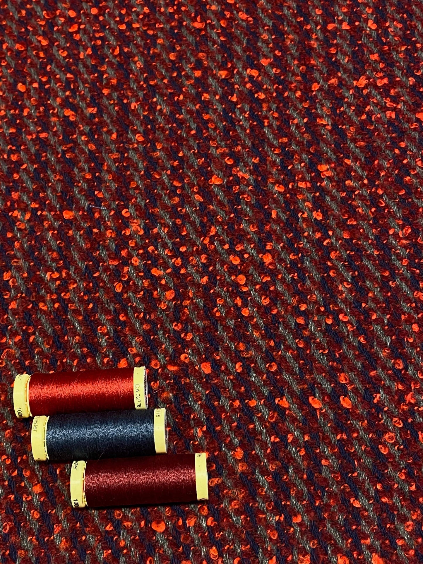 Cranberry Bouclé  -  Cranberry