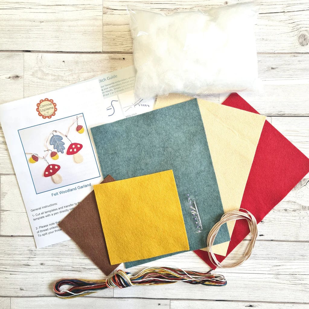 Woodland Garland Felt Craft Kit -