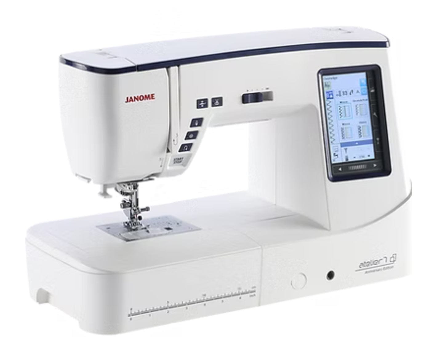 Atelier 7 Anniversary Edition  Save £100 & Free Open Toe Walking Foot value £54  -  sewing machine