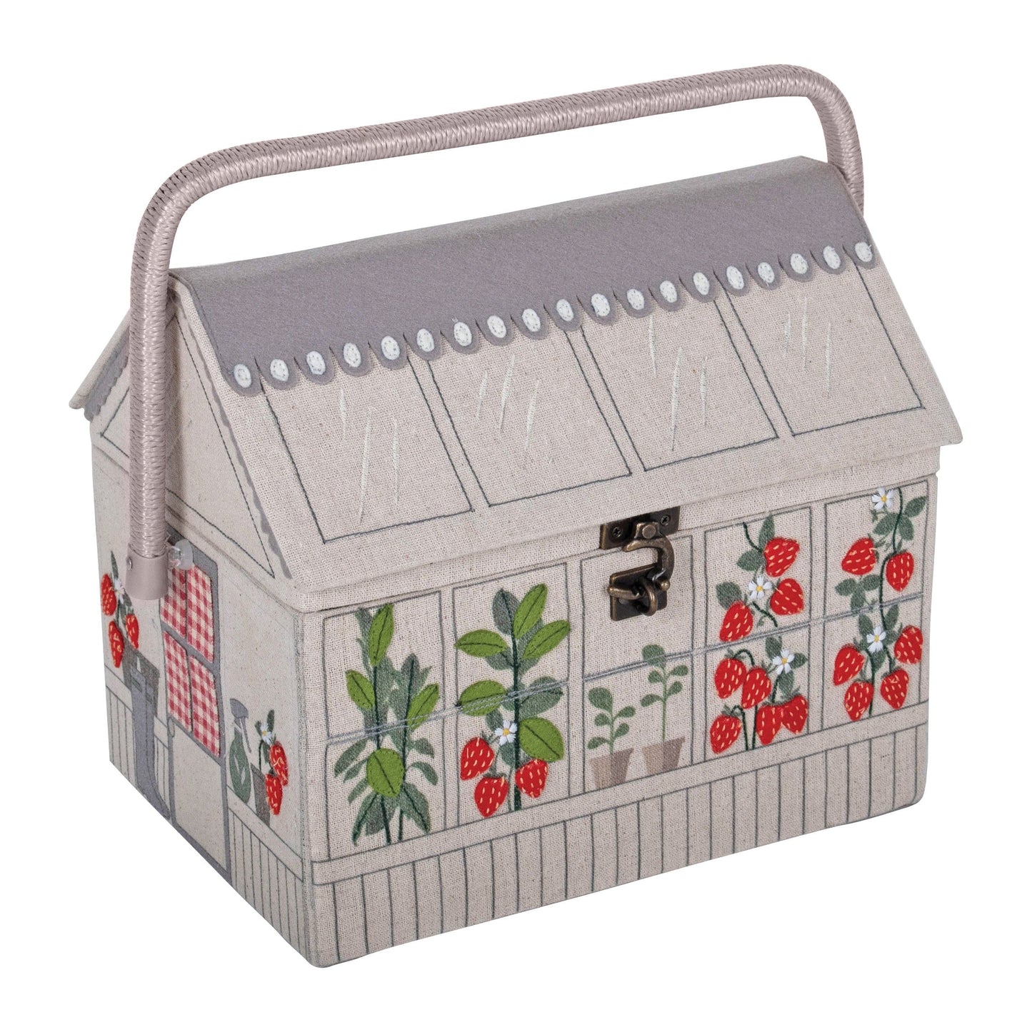 Green House Sewing Box  -