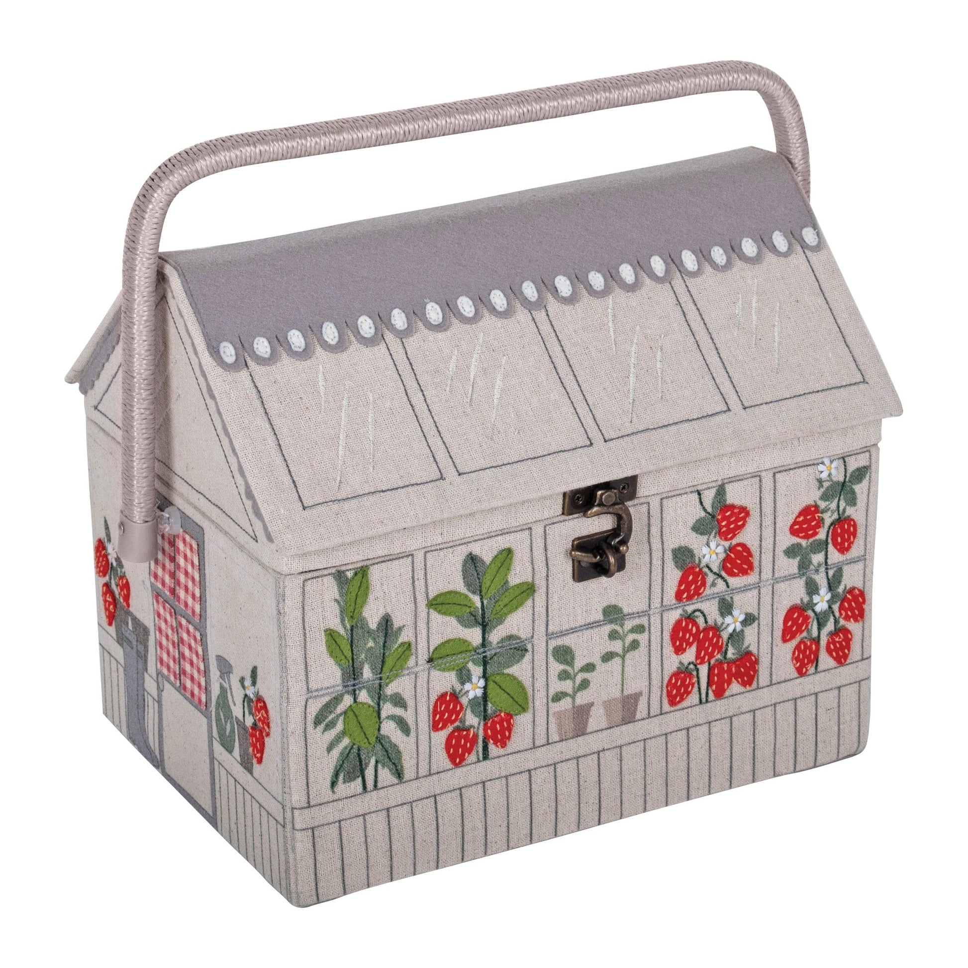 Green House Sewing Box  -