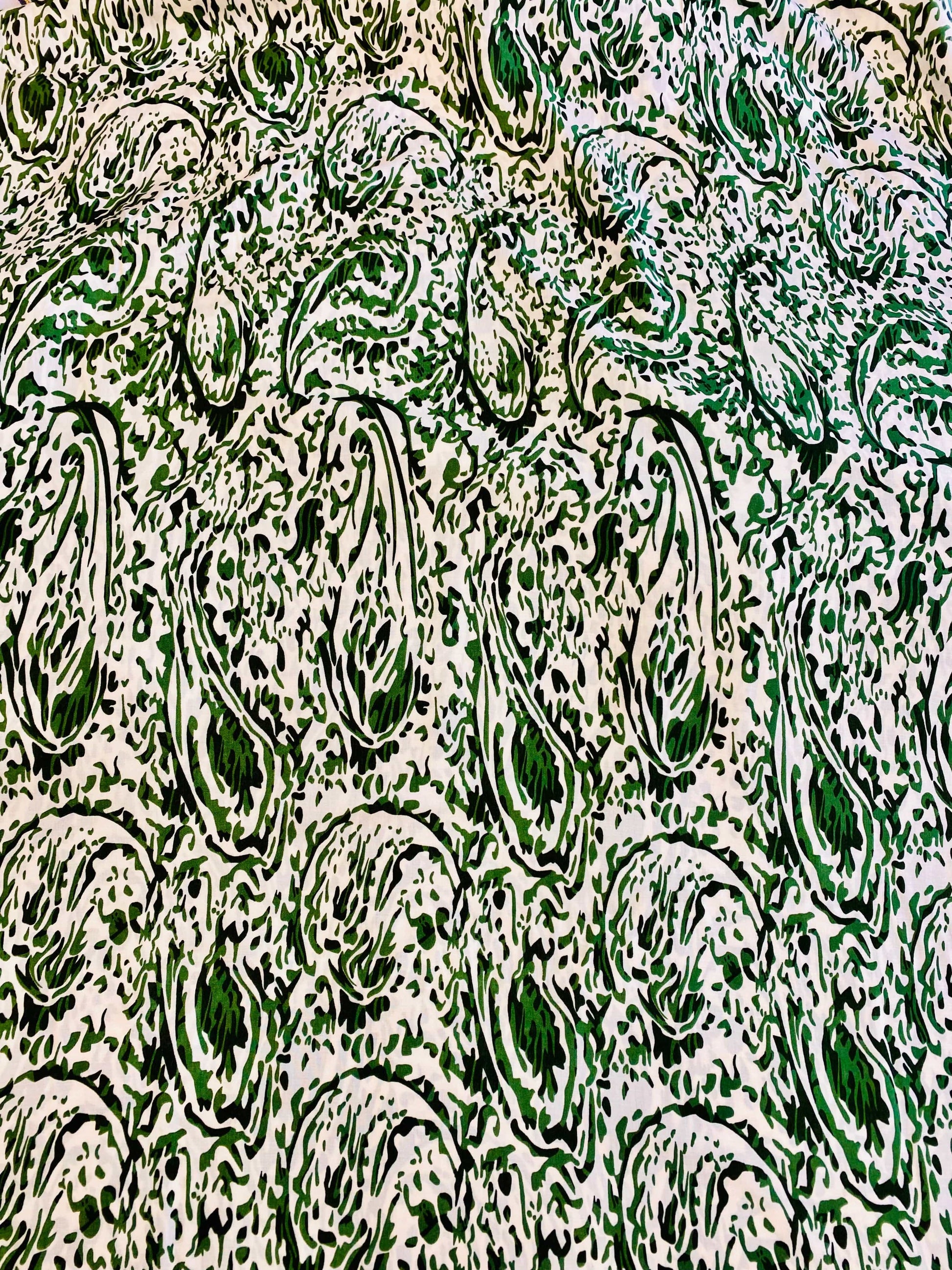 Aegean swirl  -  Fern Green