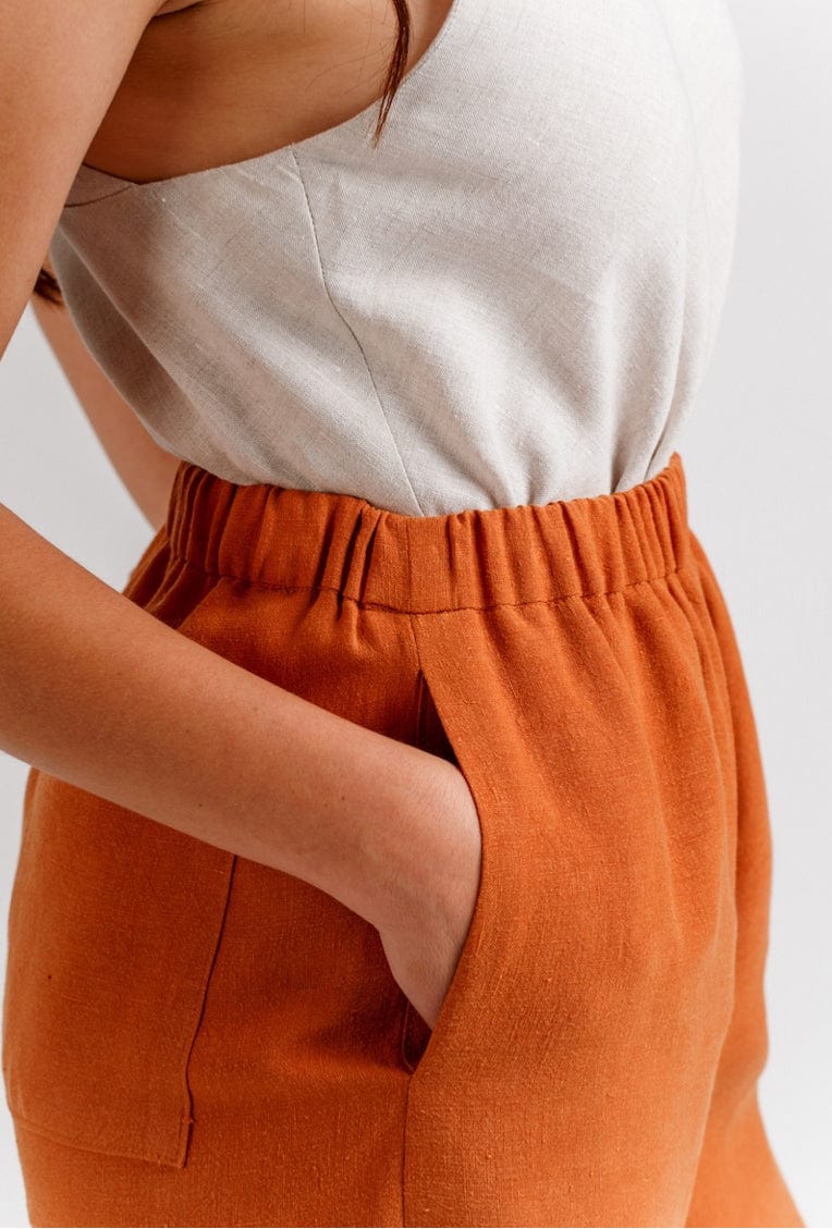 Opal Pants and Shorts Pattern by  Megan Nielsen  -