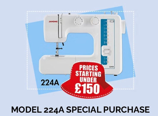 224A Special Offer £138 While stocks last!  -  sewing machine
