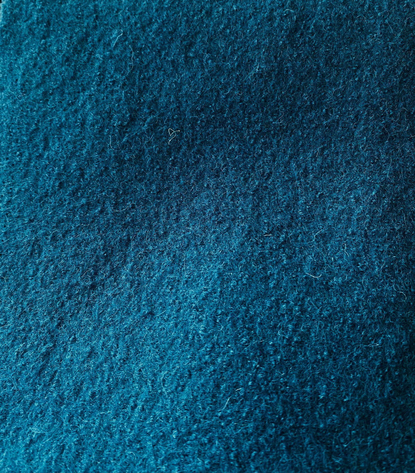 Boiled Wool  -  Teal