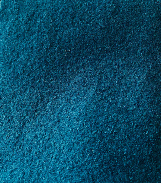 Boiled Wool  -  Teal