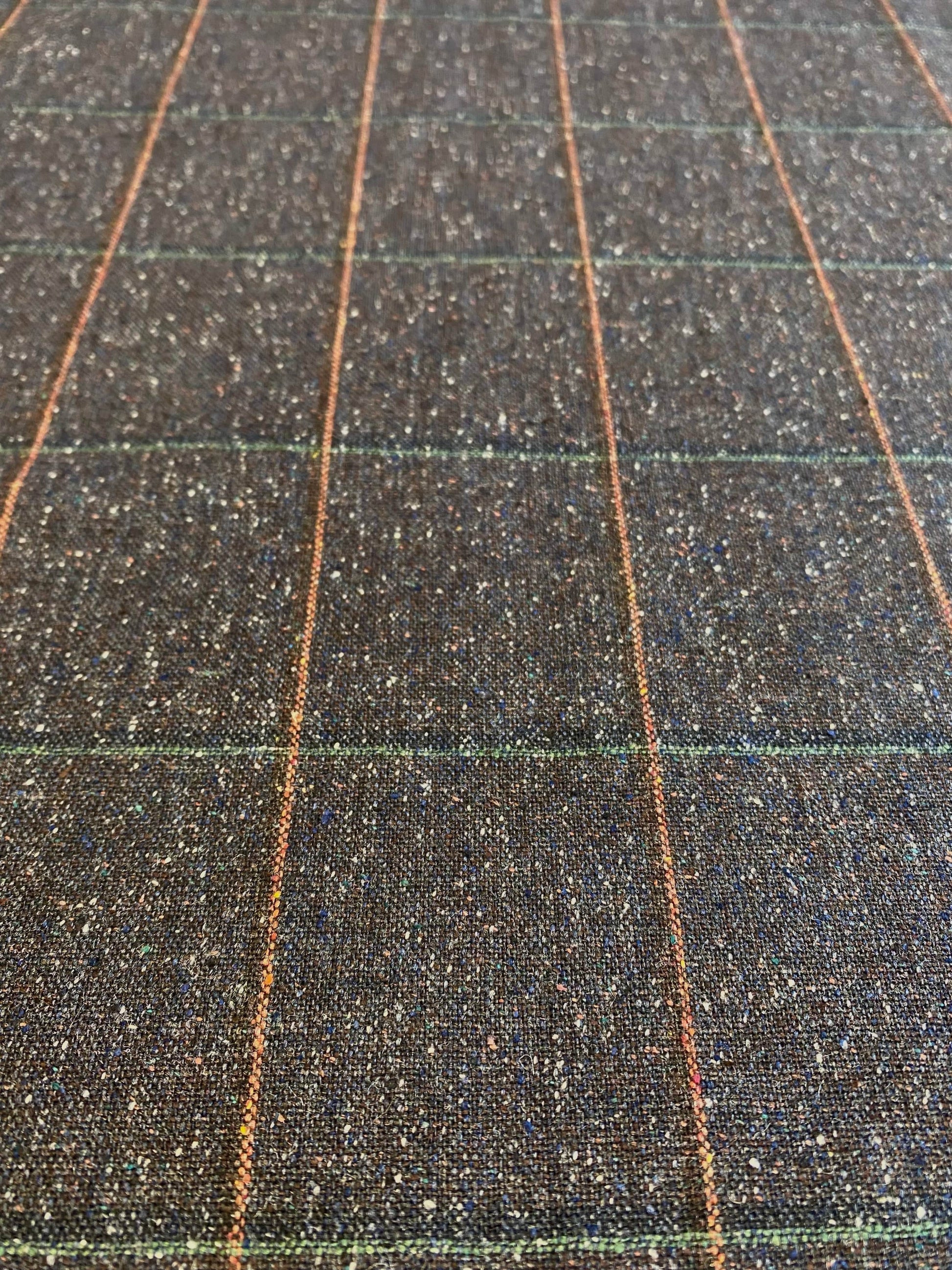 Logan Check  -  Brun