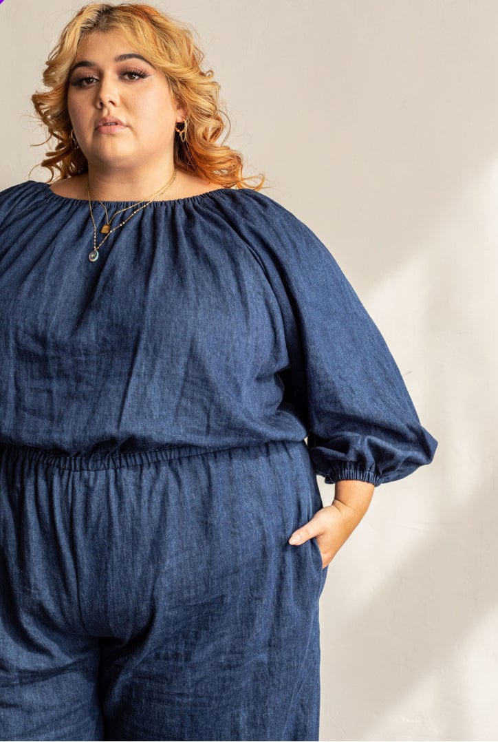 The Avenir Jumpsuit Pattern By Friday Pattern Company  -