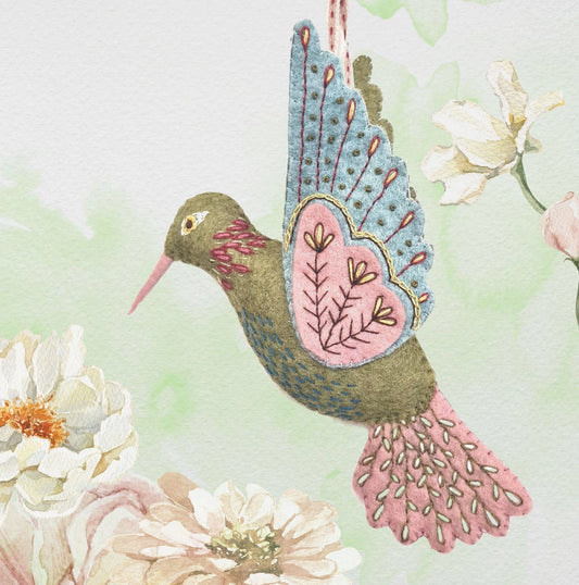 Hummingbird Felt Craft Kit  -