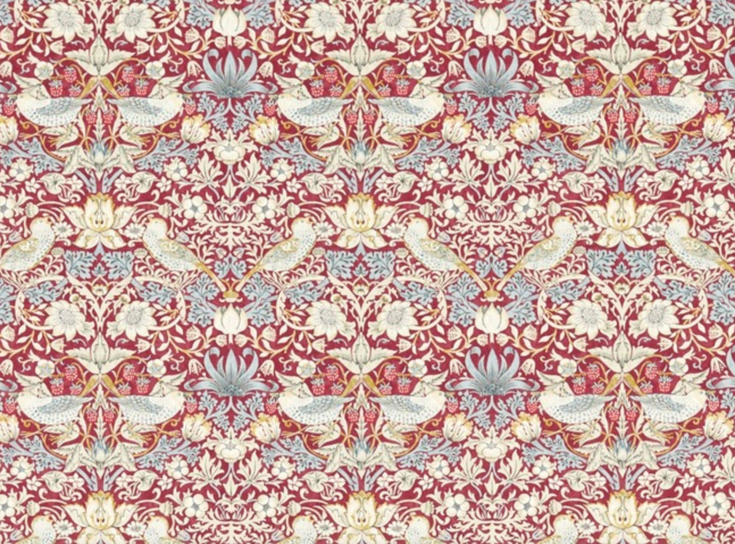 Strawberry Thief by Clarke & Clarke  -  Plum