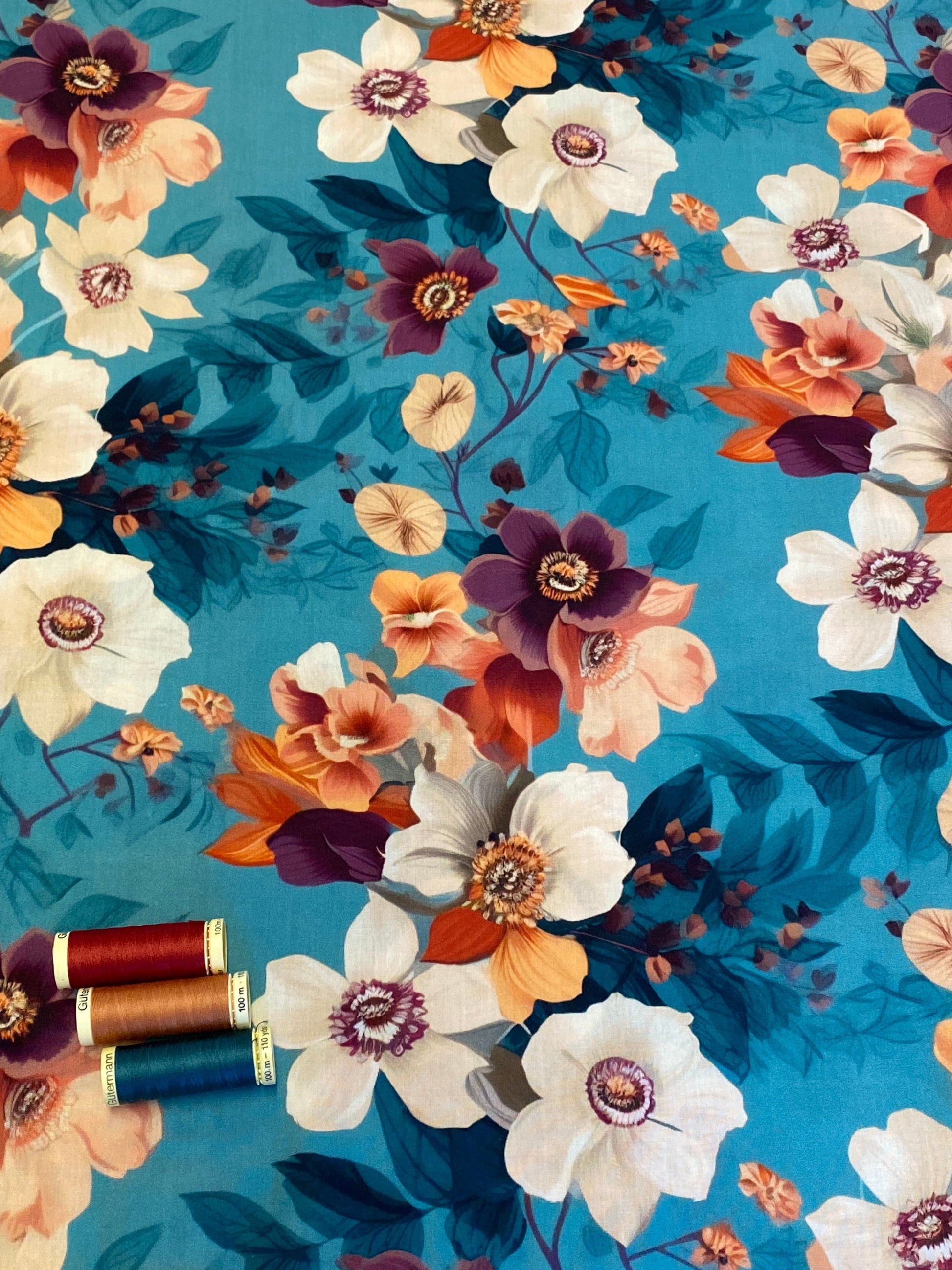 Cinnamon Cosmos  -  Teal