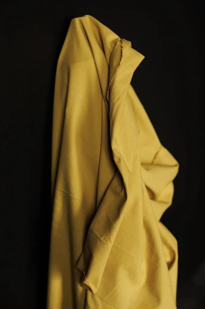 Soft Cotton Canvas  -  Lemon Puff