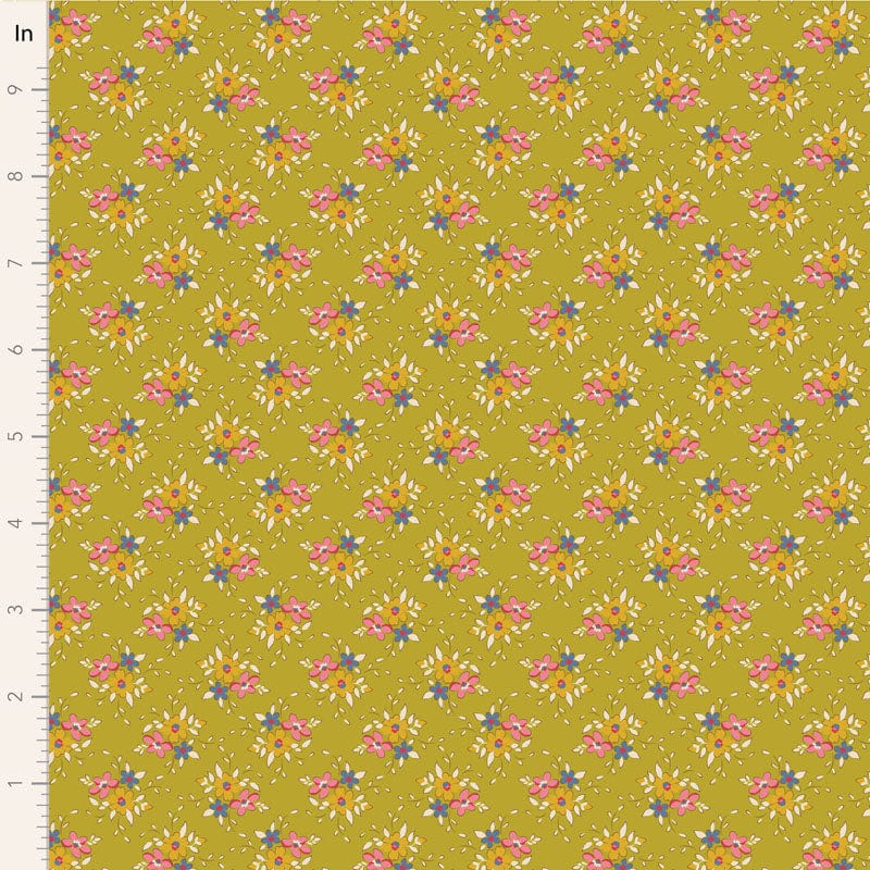Frida Lime by Tilda  -  Lime Fabric