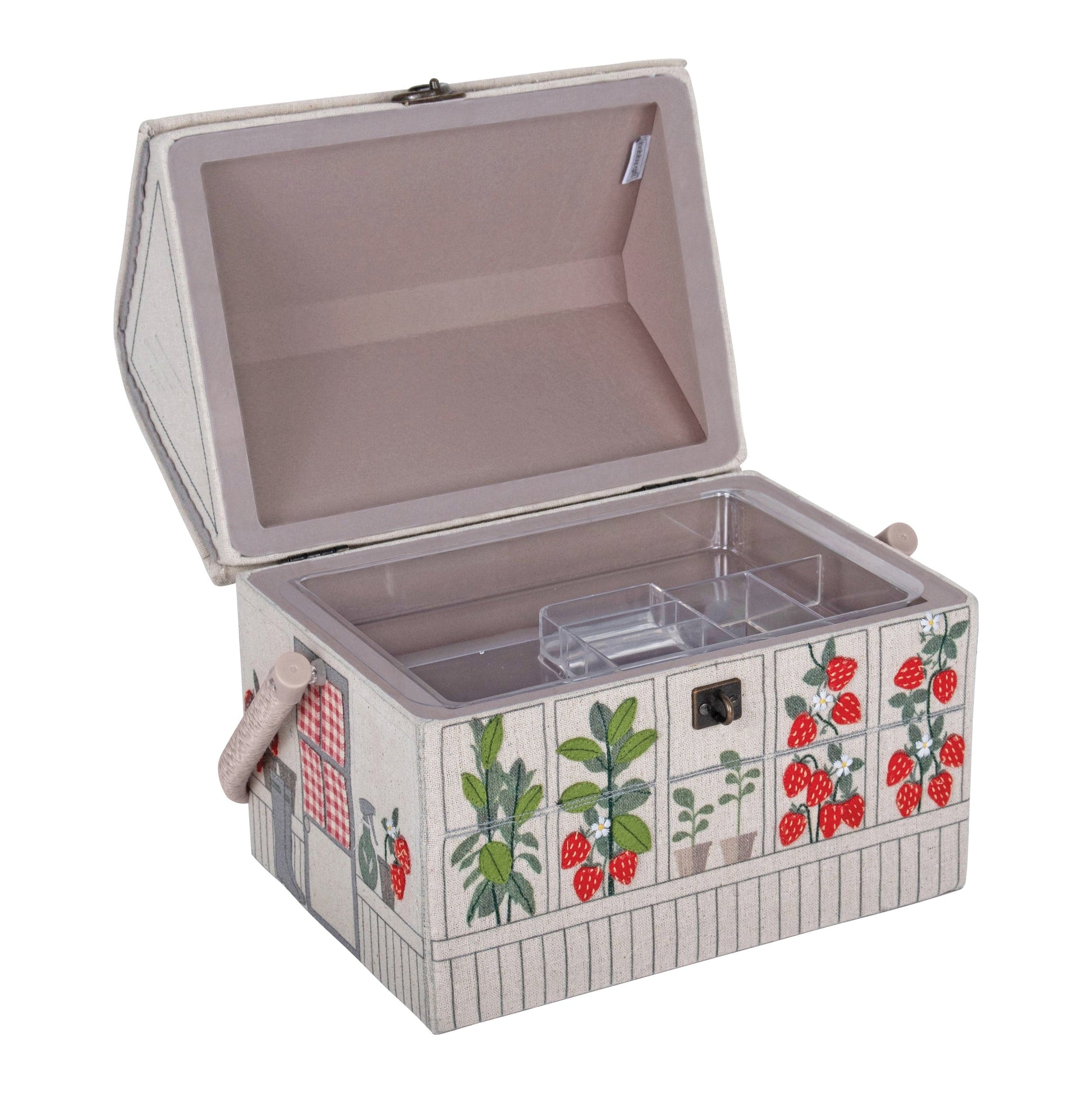 Green House Sewing Box  -