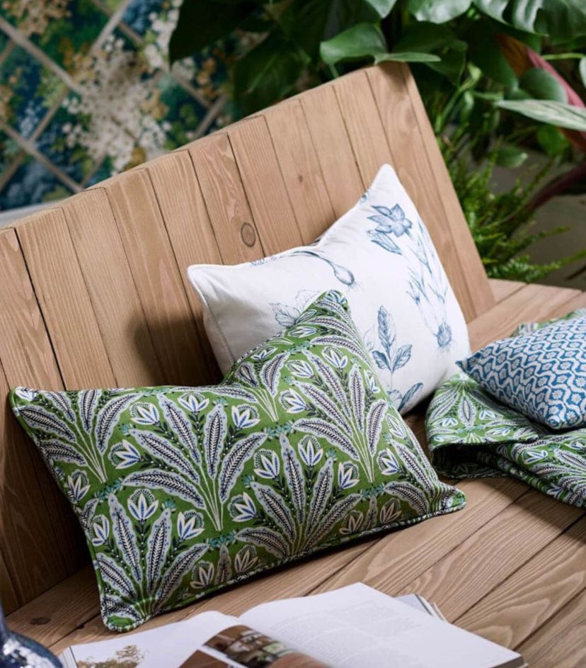 Attingham  -  Cobalt/Green