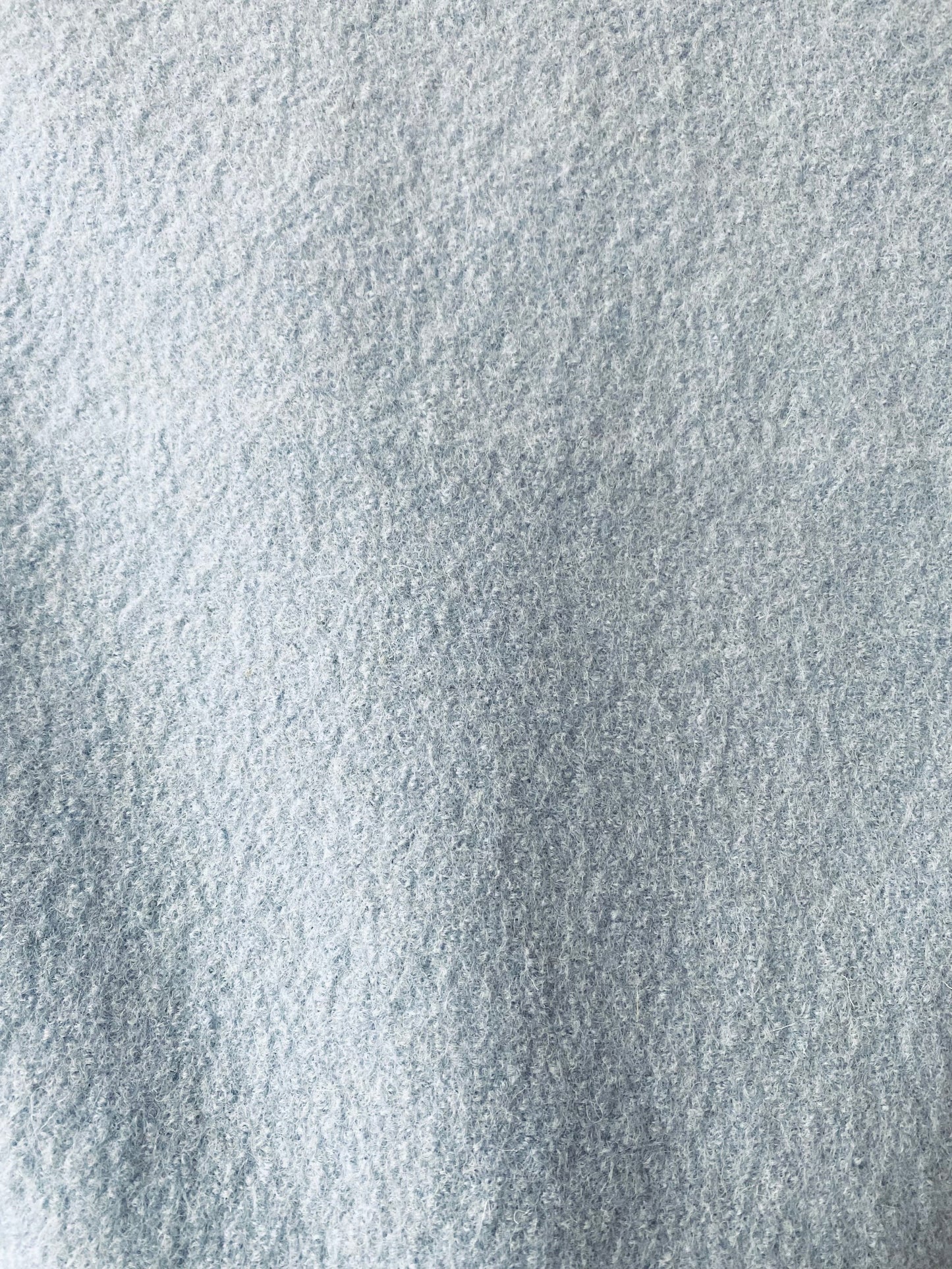 Boiled Wool  -  Light Blue