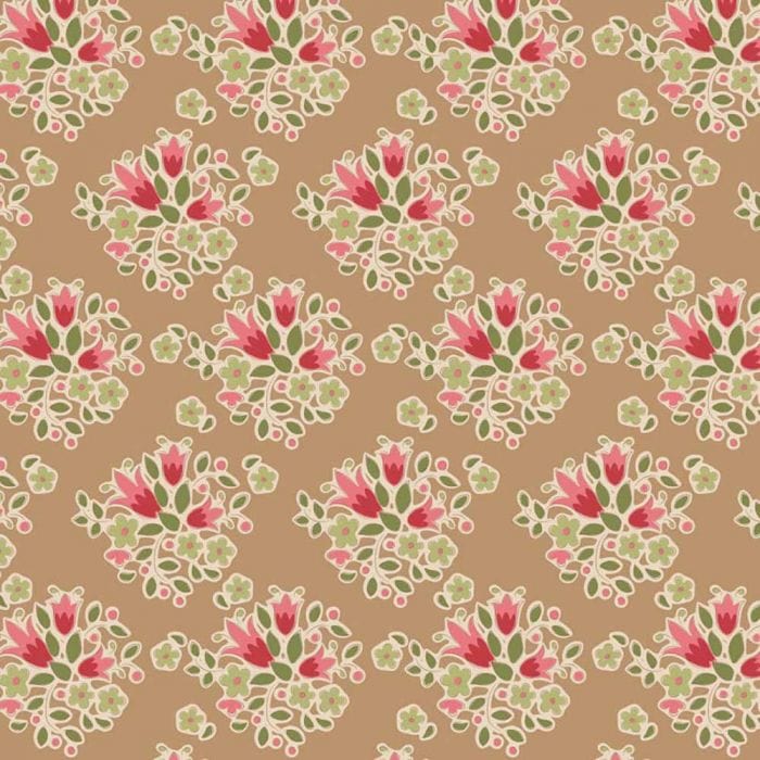 Lulu Winter by Tilda  -  Sand Fabric