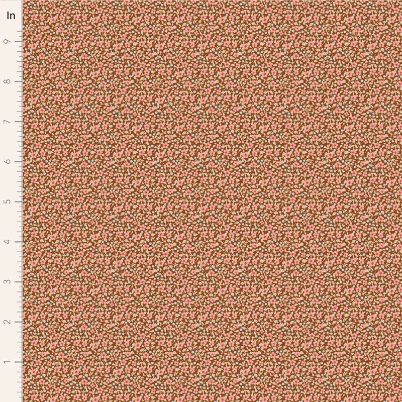 Brie by Tilda  -  Brown Fabric