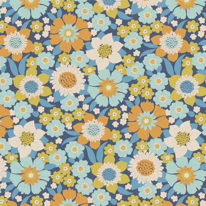 Lauren Blue by Tilda - pre order for June  -  Blue Fabric
