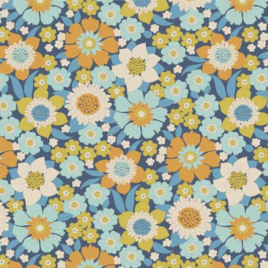 Lauren Blue by Tilda - pre order for June  -  Blue Fabric