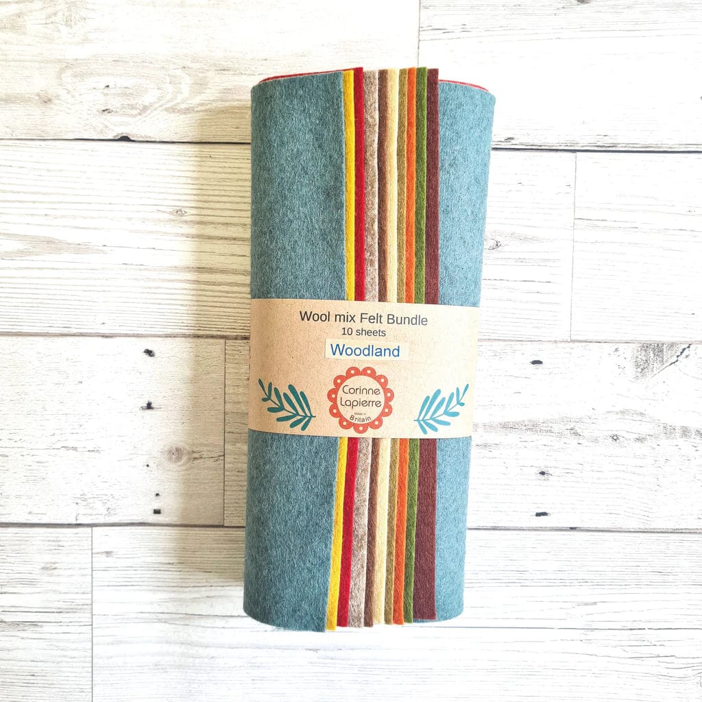 Felt Bundle of 10 Sheets  -