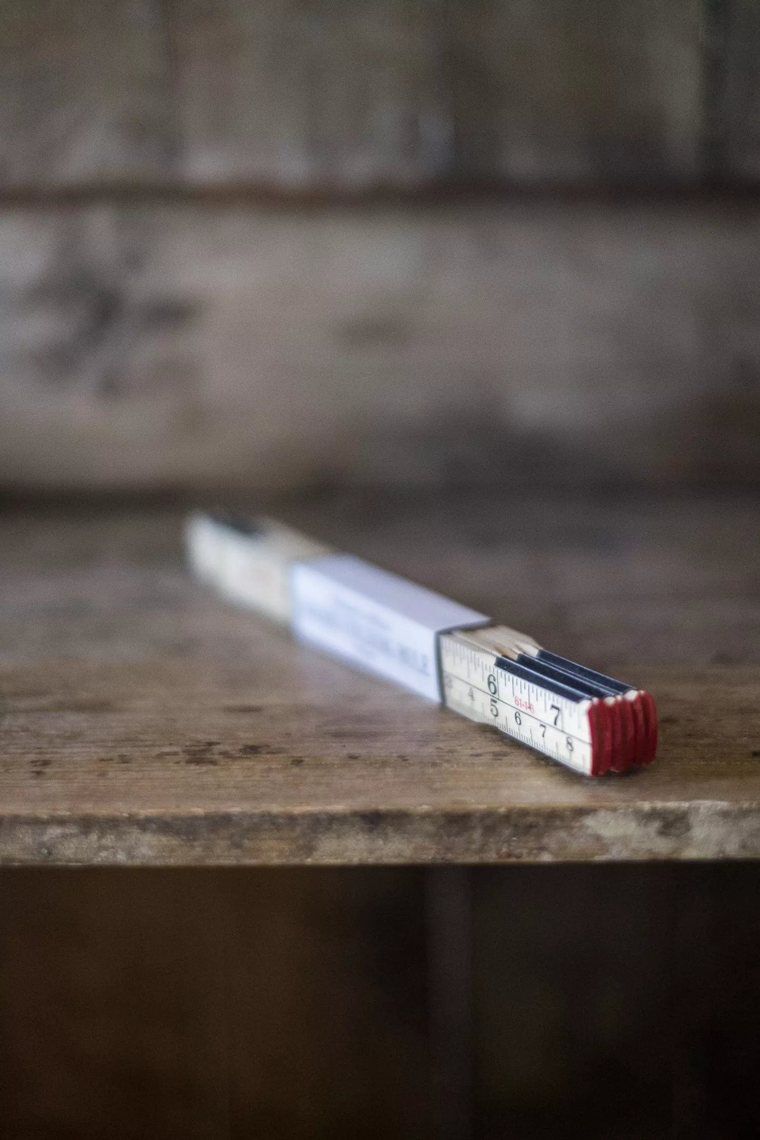 Wooden Folding Ruler  -