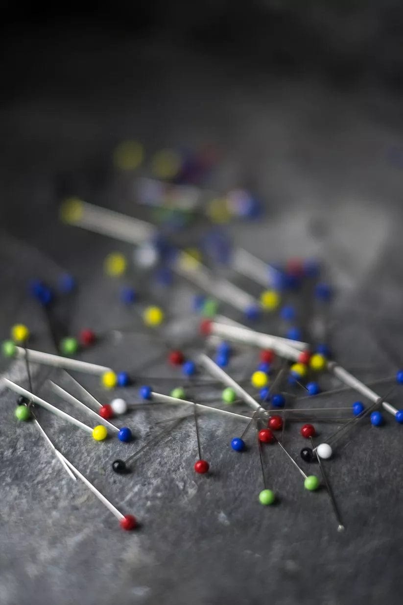 Glass Headed Pins  -