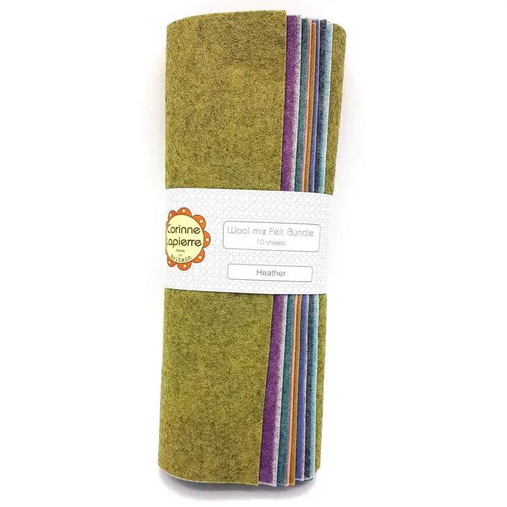 Felt Bundle of 10 Sheets  -  Heather