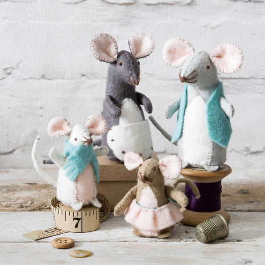 Mouse Family Felt Craft Kit  - 