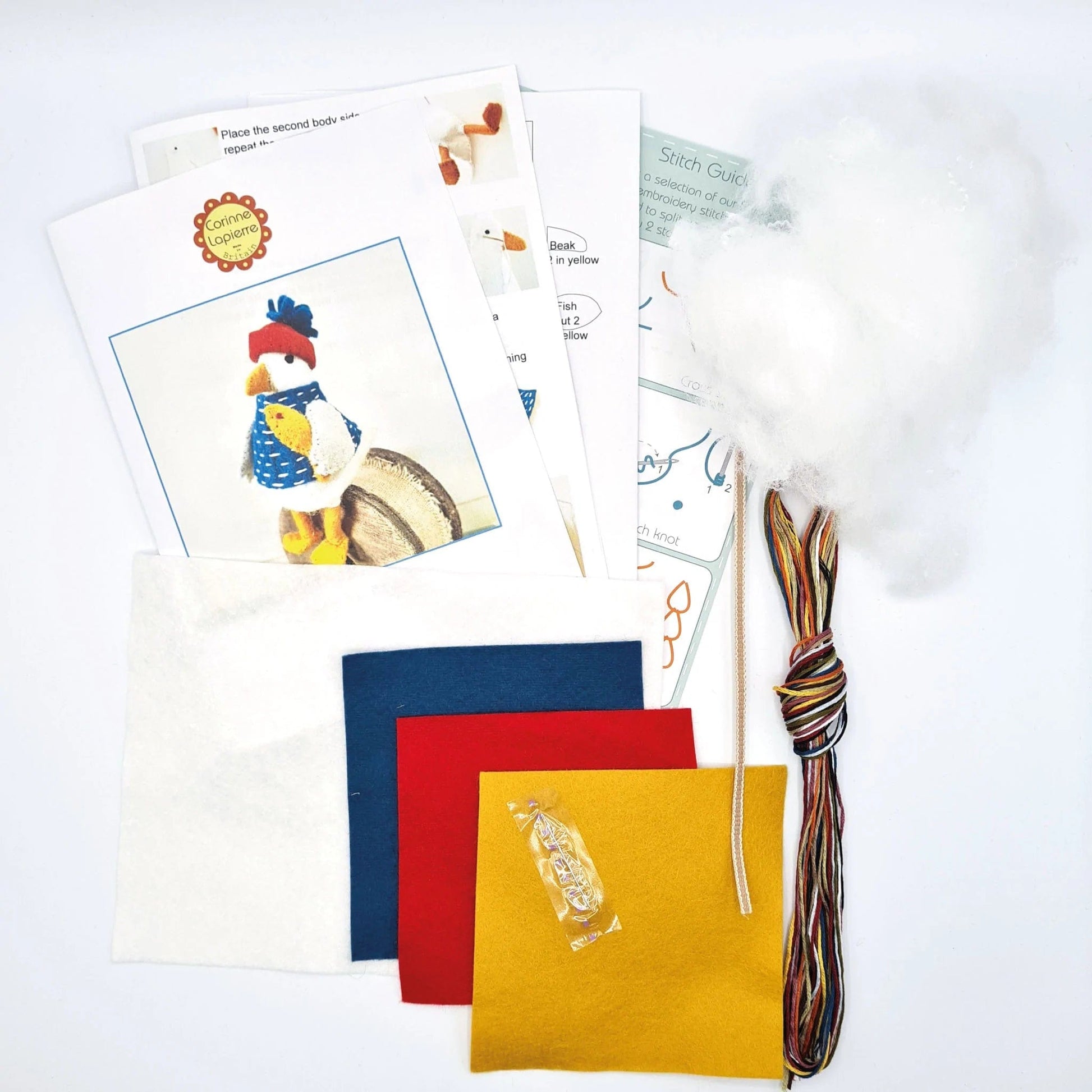 Sam the Seagull Felt Craft Mini Kit  -