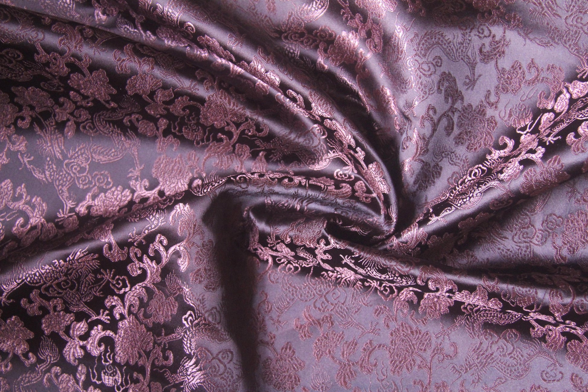 Shanghai Dragon  -  Burgundy