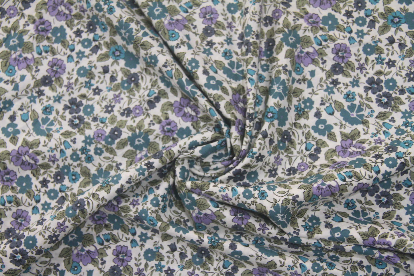 Teal Garden  -  Cream