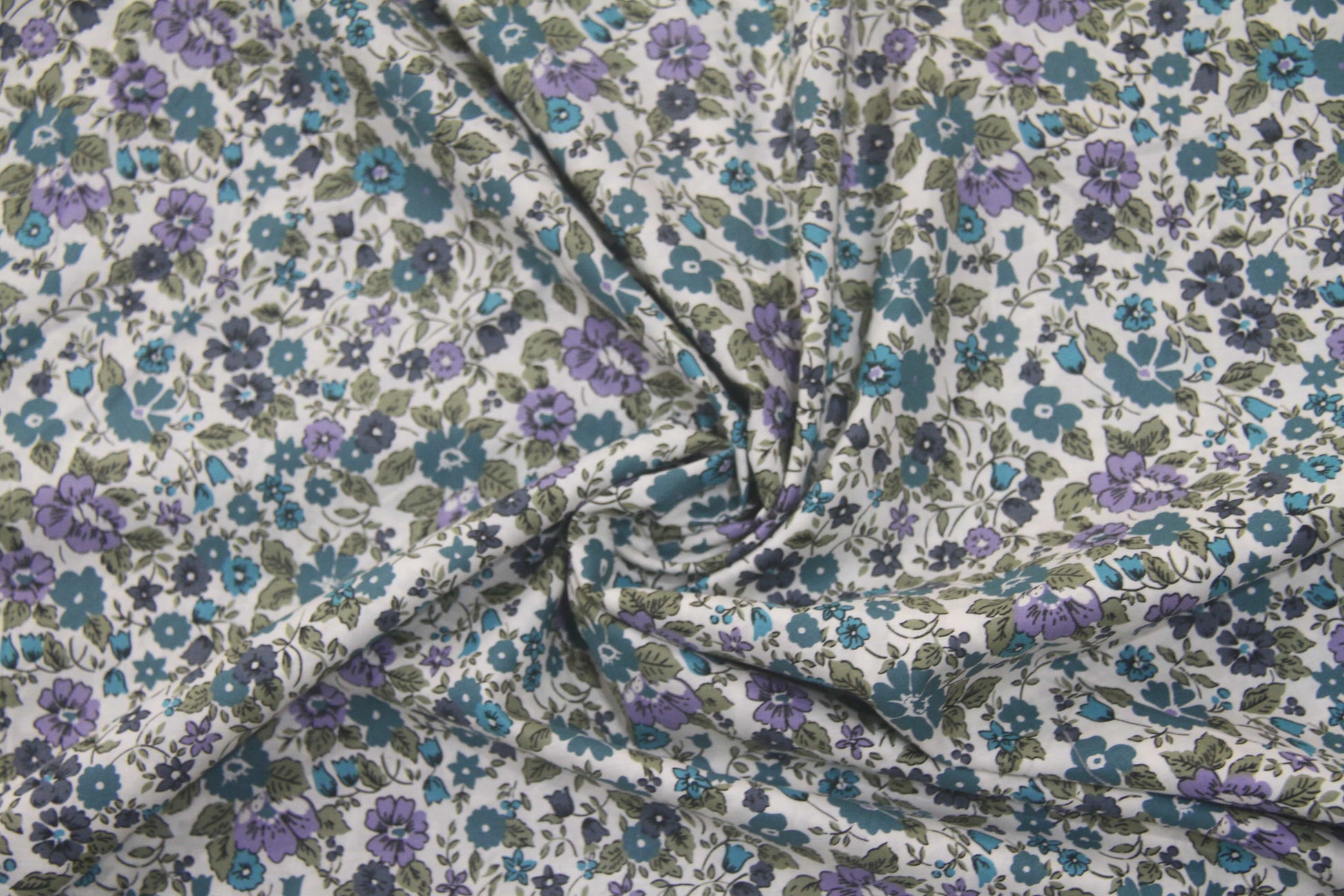 Teal Garden  -  Cream