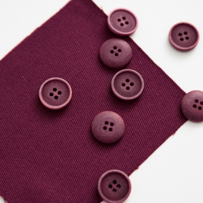 Corozo 15mm  -  Fucshia