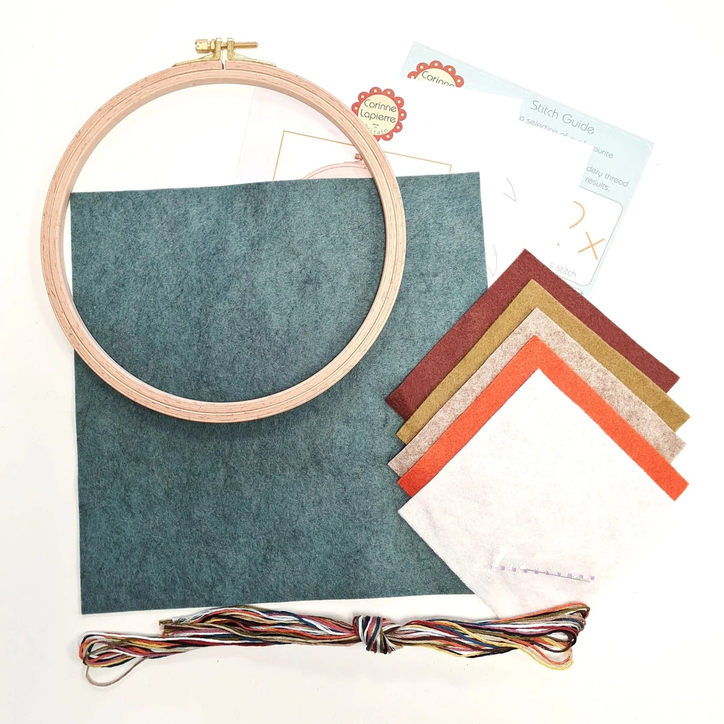 Woodland Melody Felt Applique Hoop Kit -