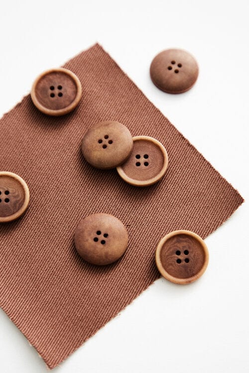 Corozo 15mm  -  Old Rose