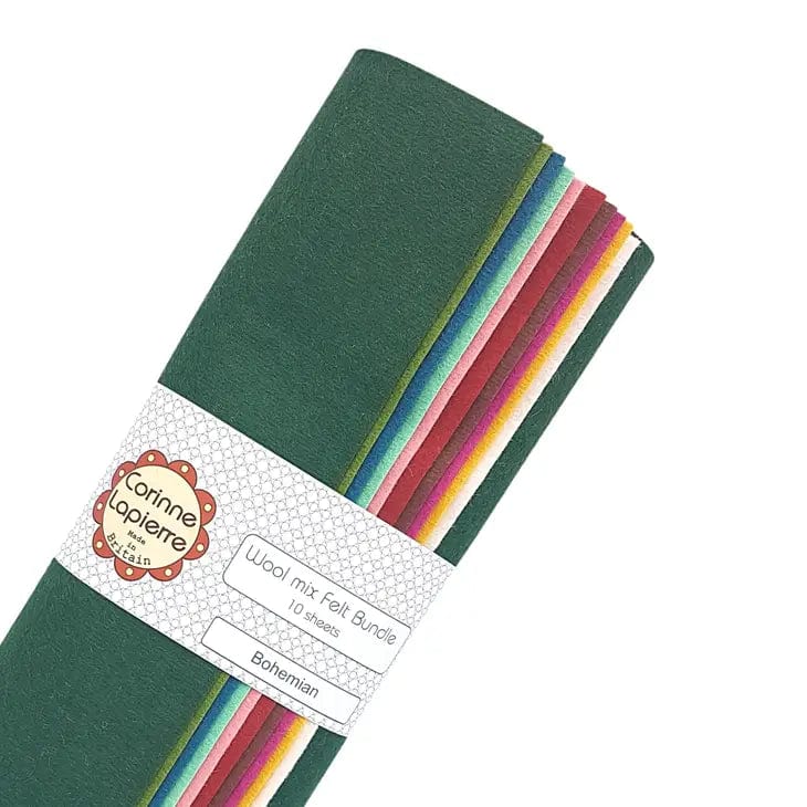 Felt Bundle of 10 Sheets  -  Bohemian