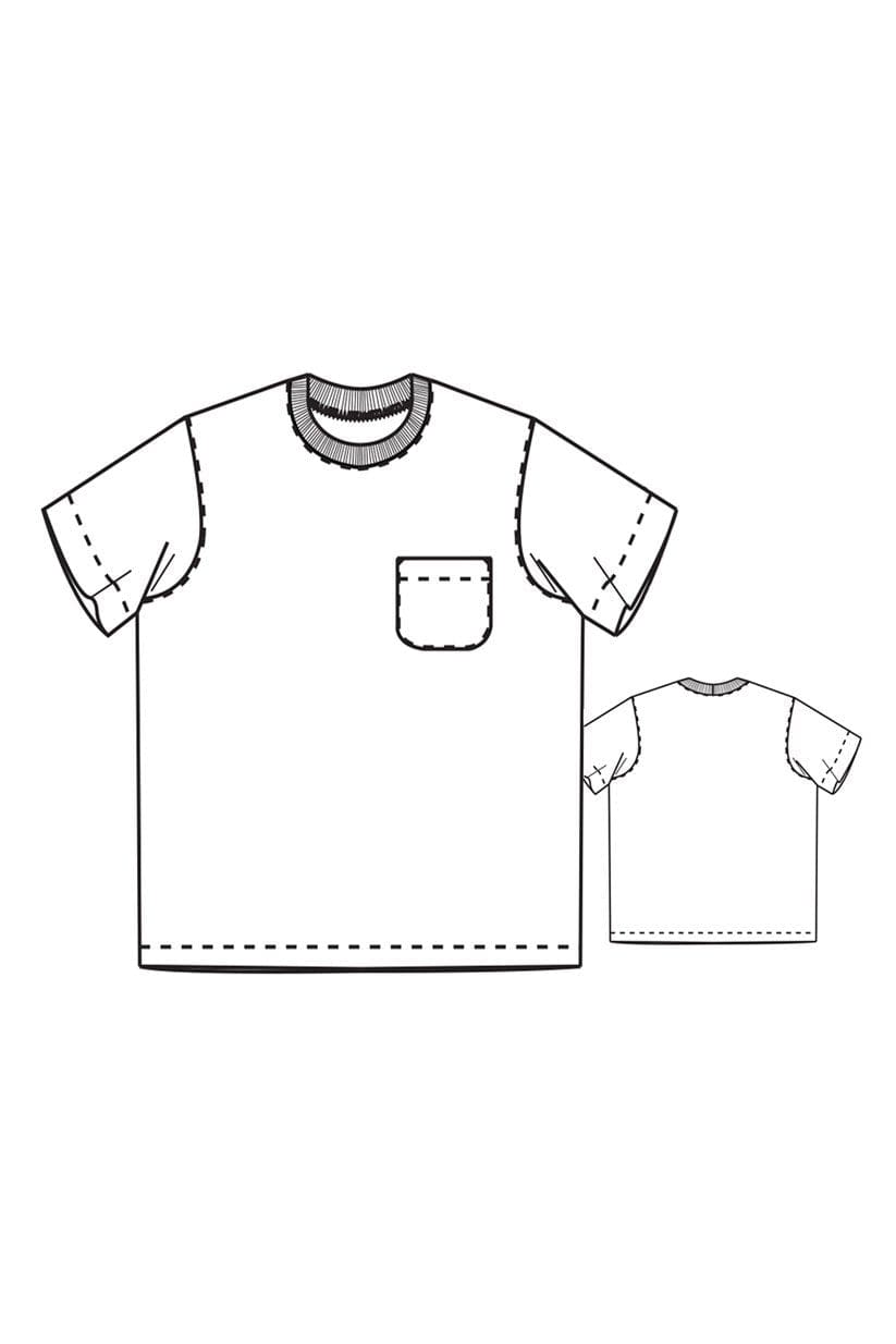 The Tee Shirt Pattern -