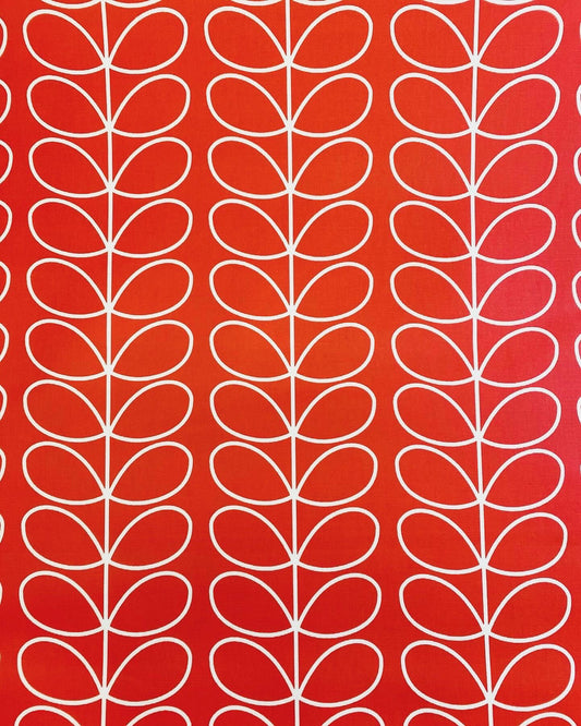 Linear Stem Tomato (oil cloth)      Orla Kiely