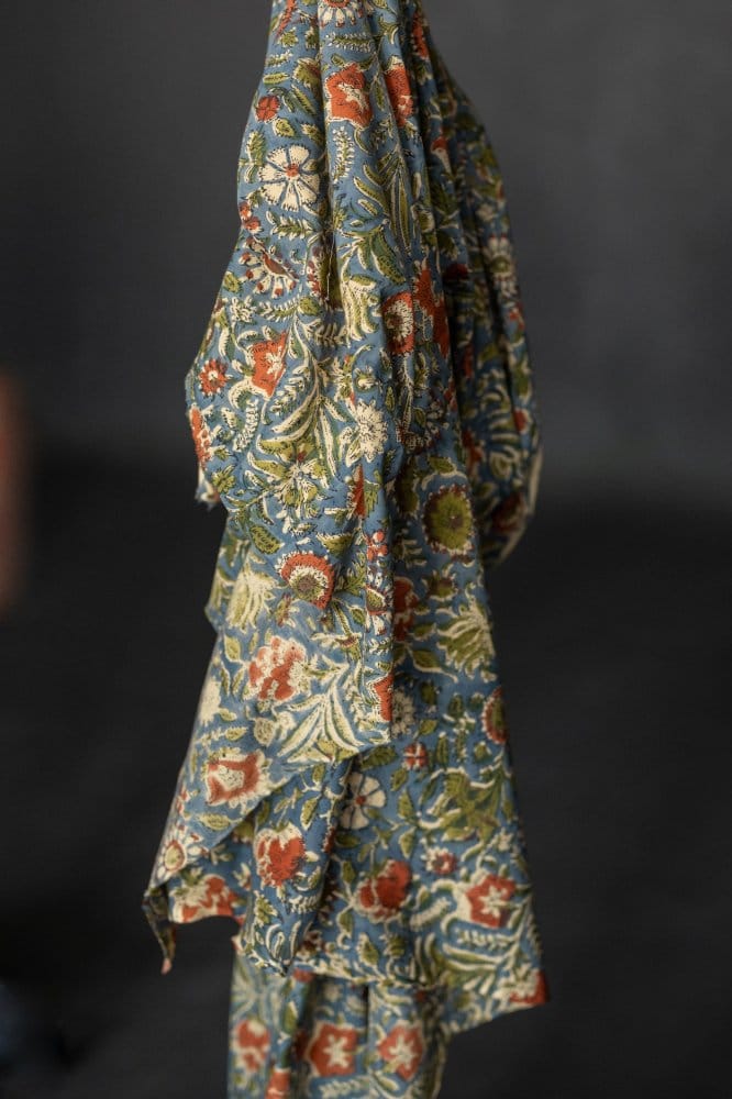 Floreat Indian Block Print Cotton  - 